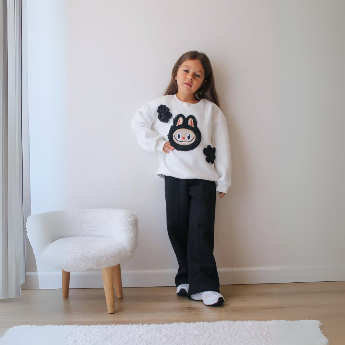 La-Bu-Bu Flower Girls Casual Set