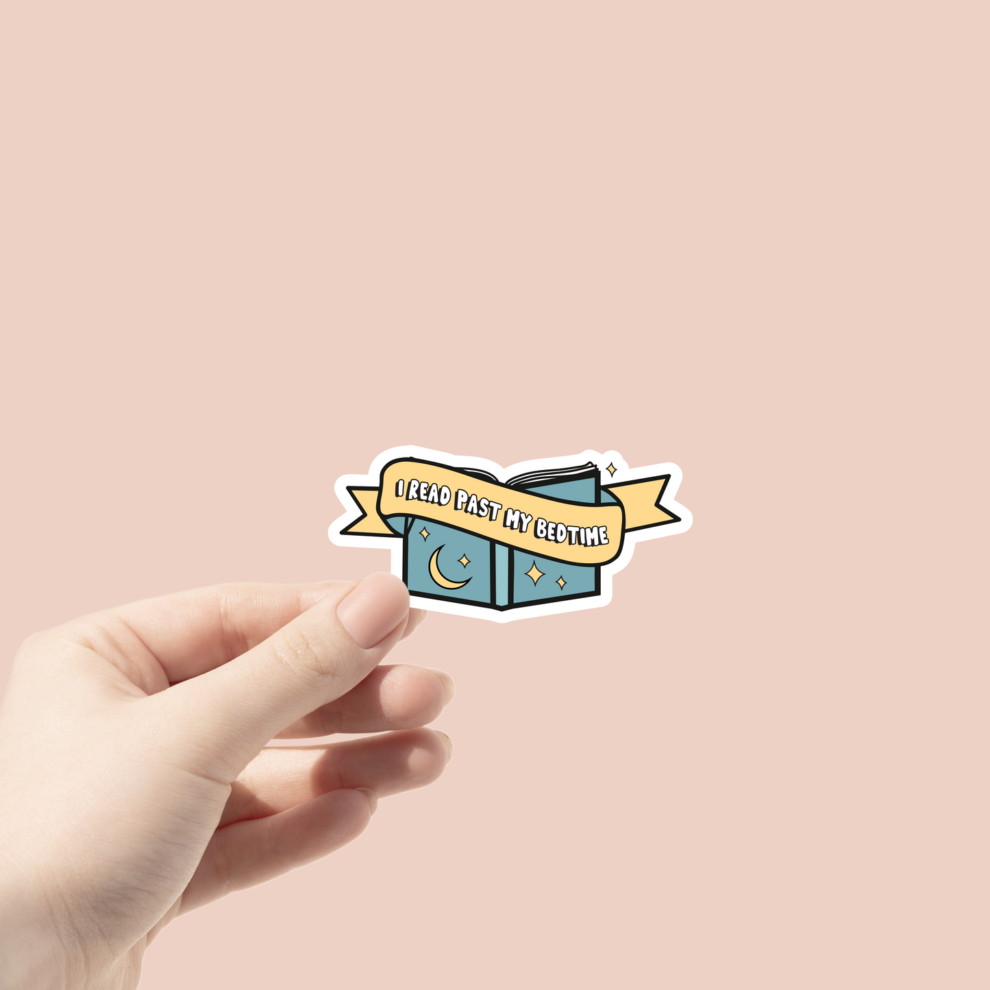 I Read Past My Bedtime Sticker