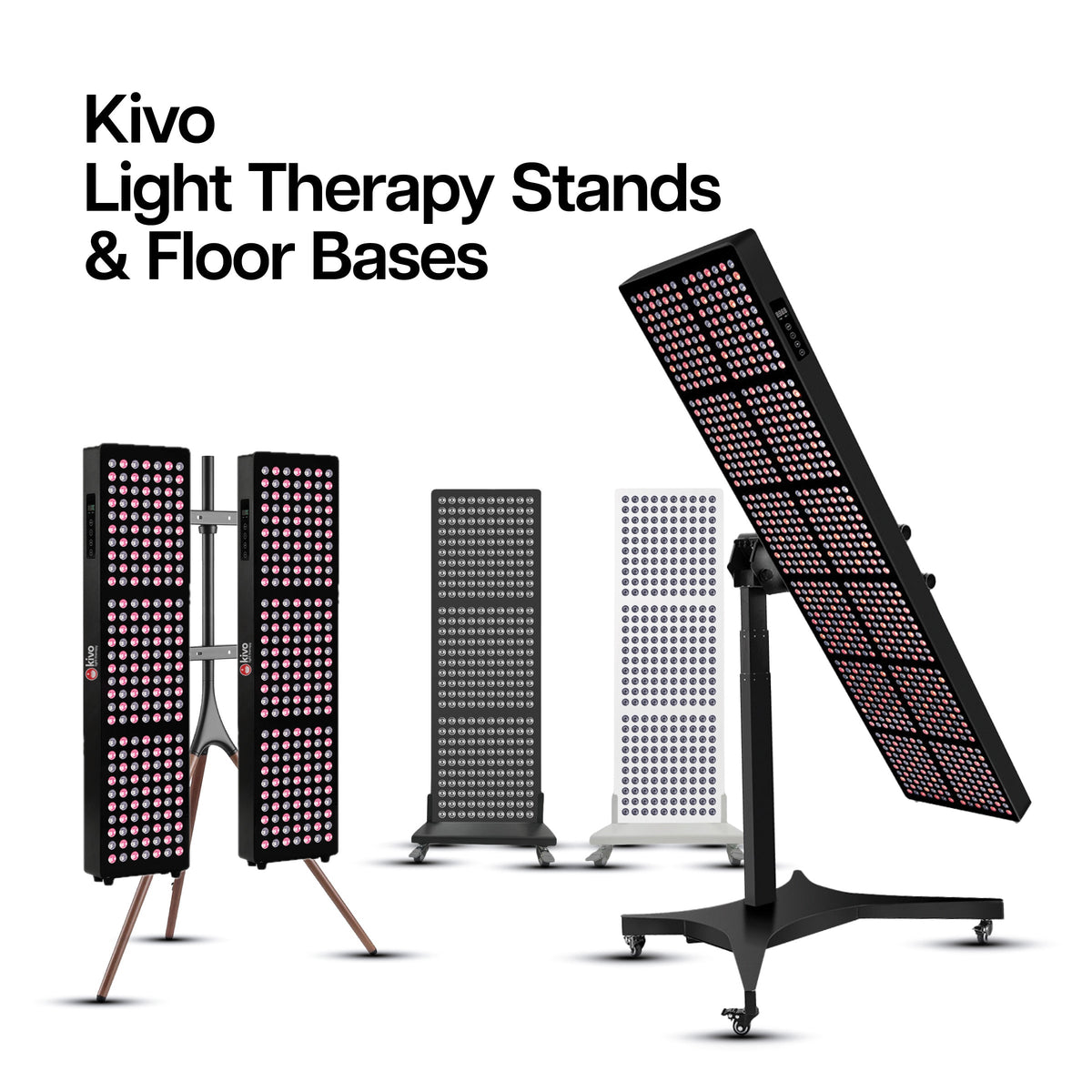 Kivo Stands: Commercial Grade Light Therapy Stands