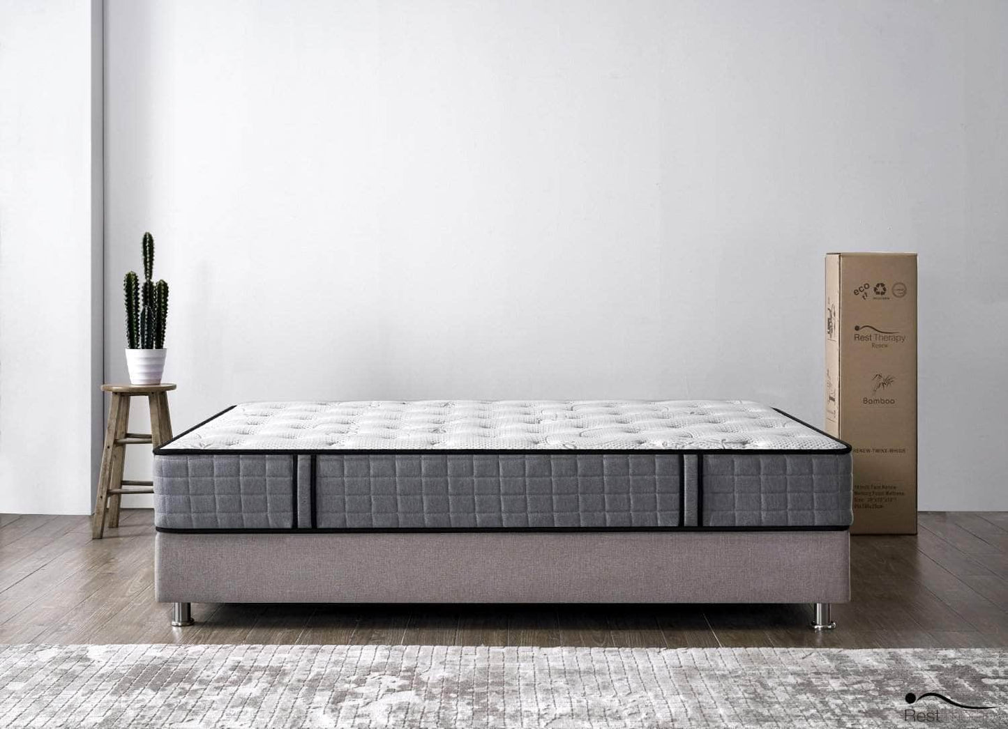 10" Rejuvenate Bamboo  Hybrid Pocket Coil Mattress