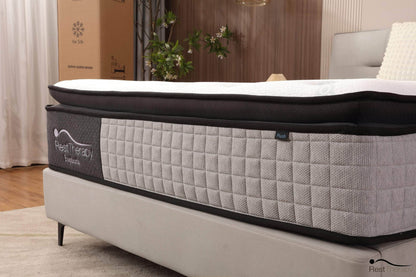 14" Euphoria Cooling Pillow Top Plush Hybrid Mattress – Gel Memory Foam & Pocket Coils