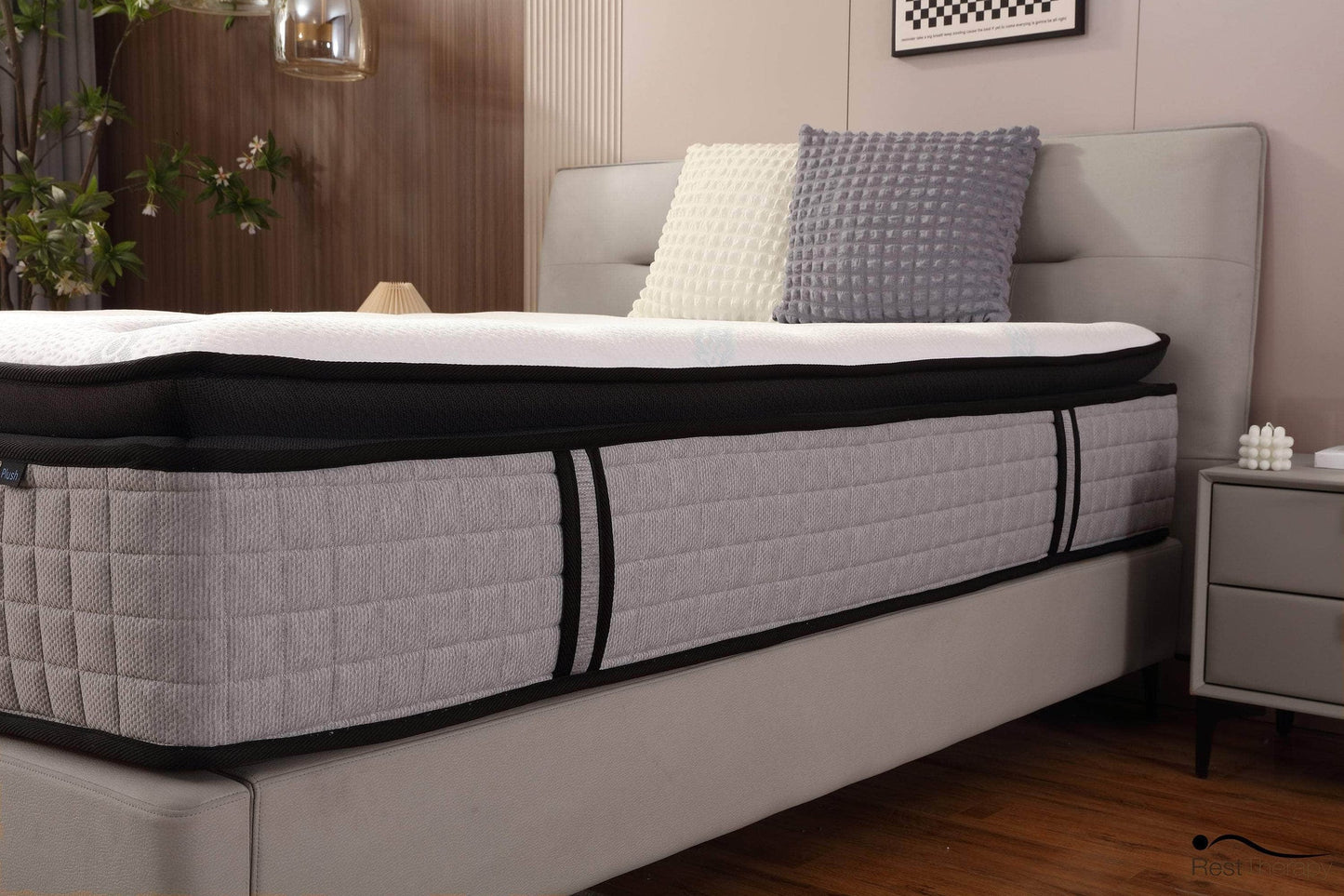 14" Euphoria Cooling Pillow Top Plush Hybrid Mattress – Gel Memory Foam & Pocket Coils