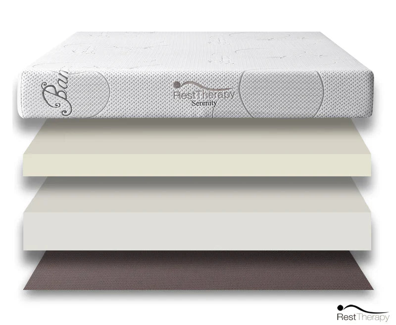 8 Inch Serenity Bamboo Memory Foam Mattress