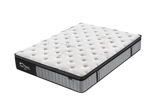 12 Inch Bliss Bamboo Hybrid Pocket Coil Mattress with Cool Gel Memory Foam - Available in 3 Sizes