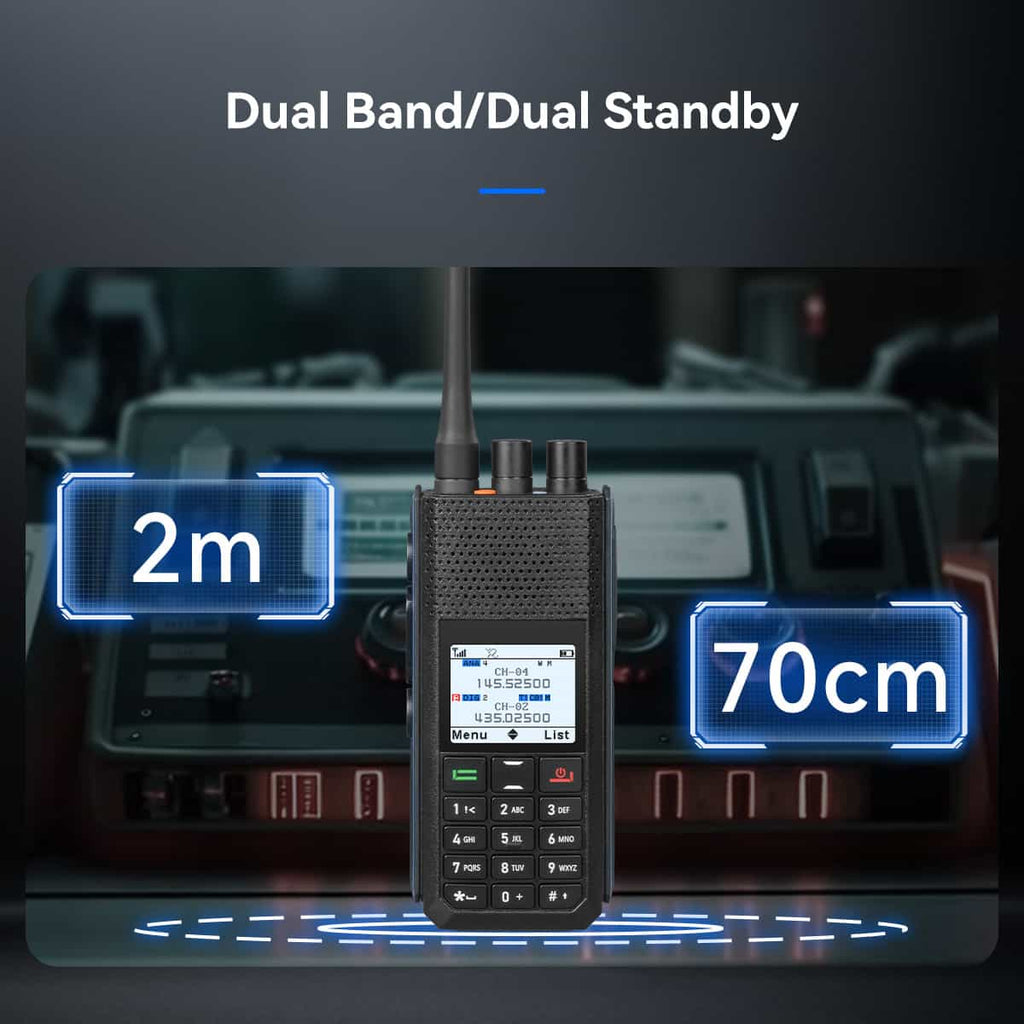 Retevis Ailunce H1 DMR & Analogue APRS Amateur Radio (6W VHF/UHF)