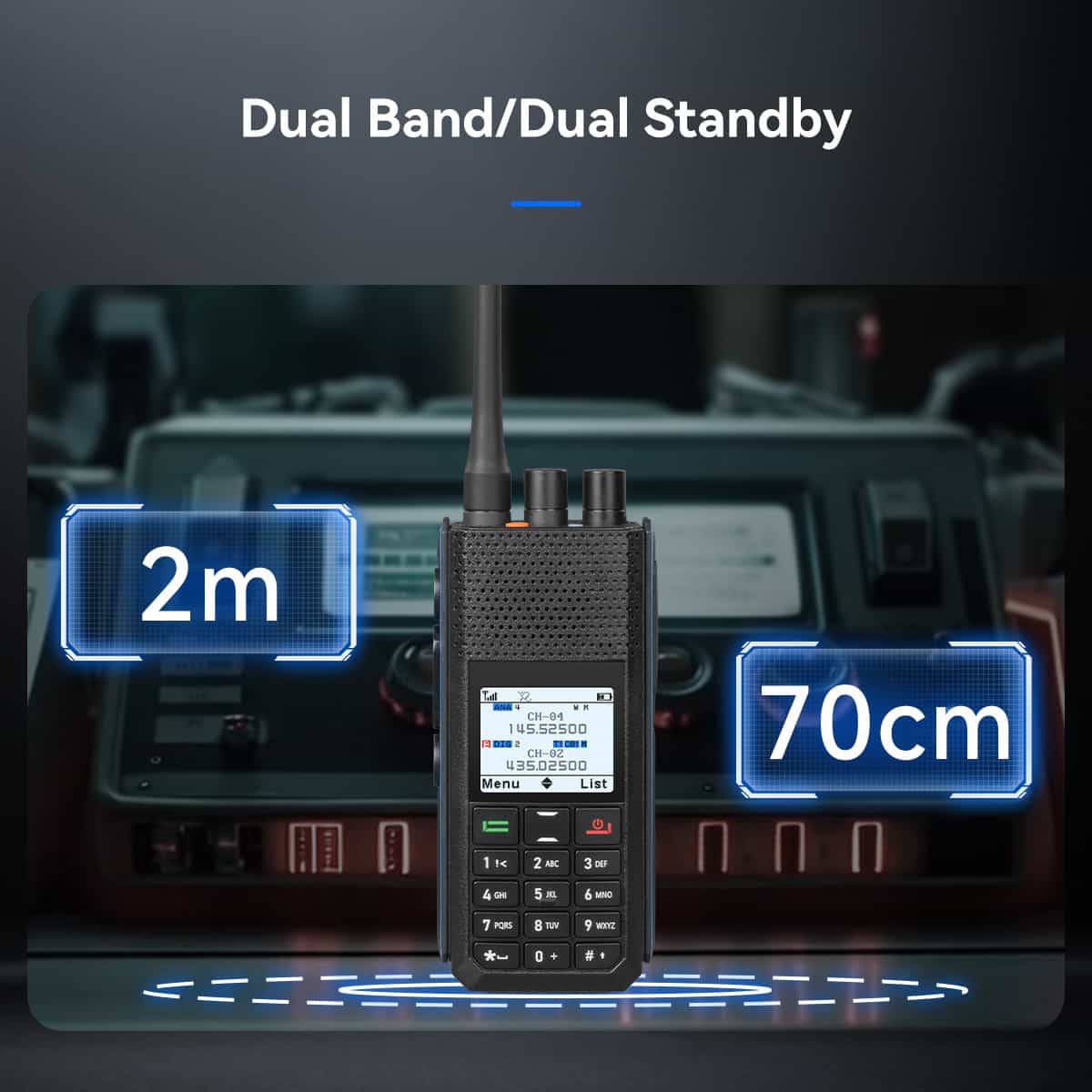 Retevis Ailunce H1 DMR & Analogue APRS Amateur Radio (6W VHF/UHF)