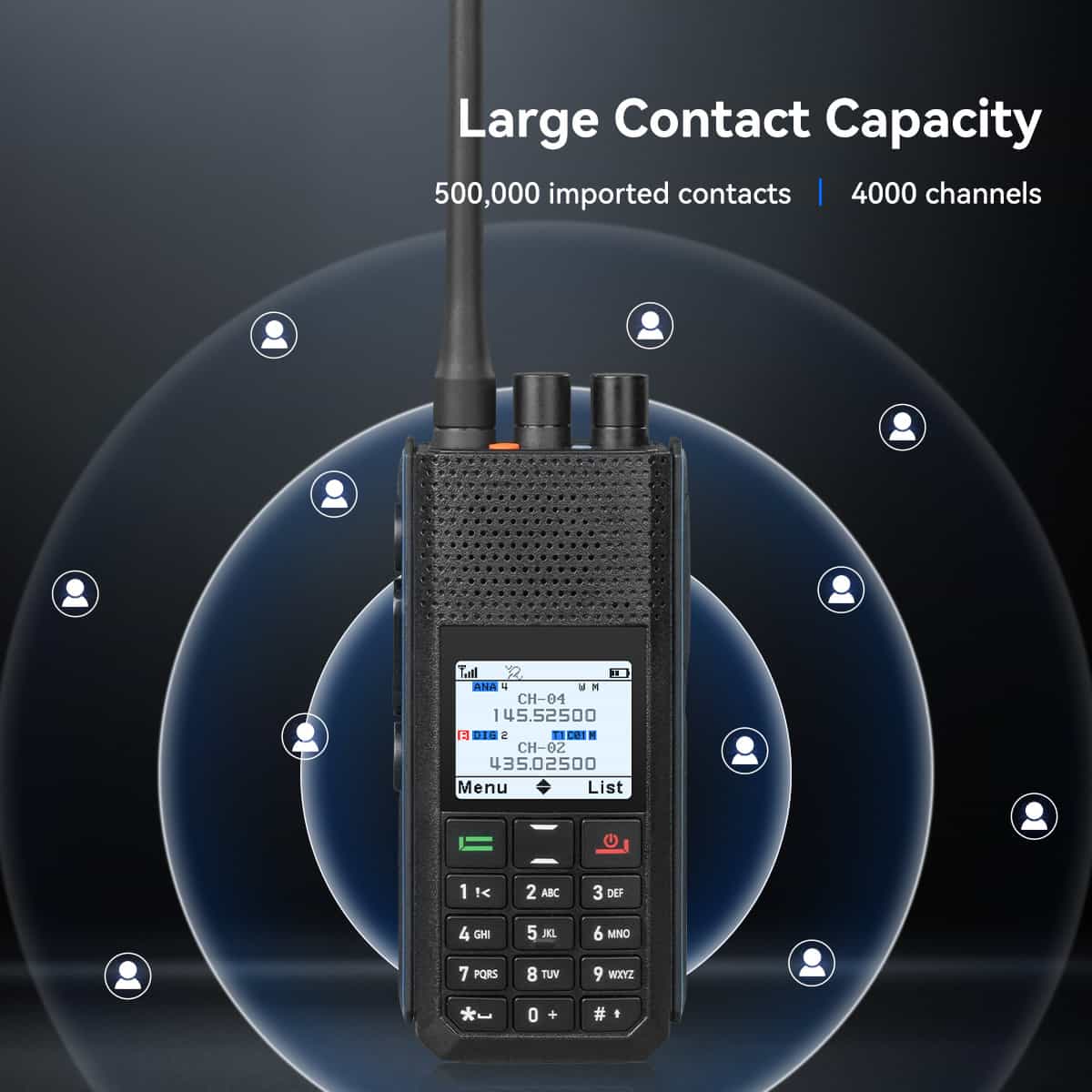 Retevis Ailunce H1 DMR & Analogue APRS Amateur Radio (6W VHF/UHF)