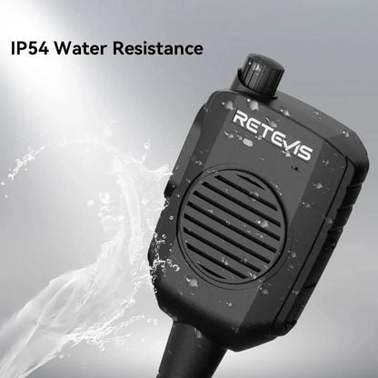 Retevis HK011 AI Noise-Canceling Speaker Mic (K1 2-Pin)