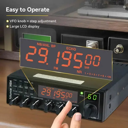 Retevis HS4 10-Metre Mobile Ham Radio (SSB/AM/FM/PA)