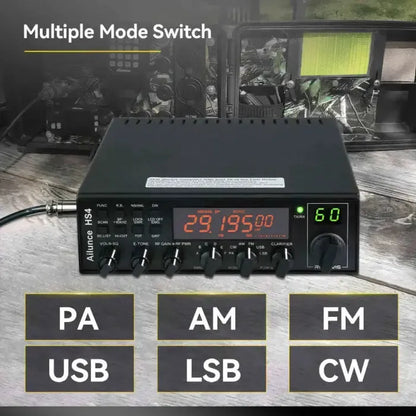 Retevis HS4 10-Metre Mobile Ham Radio (SSB/AM/FM/PA)