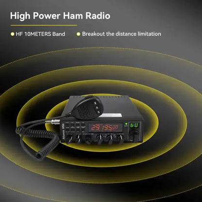 Retevis HS4 10-Metre Mobile Ham Radio (SSB/AM/FM/PA)