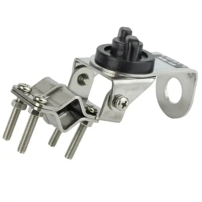 Retevis RB-46 Heavy-Duty Antenna Mount (Mirror/Rail) - Silver