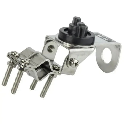 Retevis RB-46 Heavy-Duty Antenna Mount (Mirror/Rail) - Silver