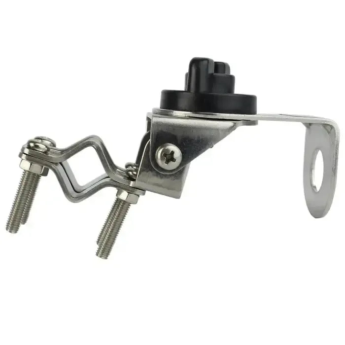 Retevis RB-46 Heavy-Duty Antenna Mount (Mirror/Rail) - Silver