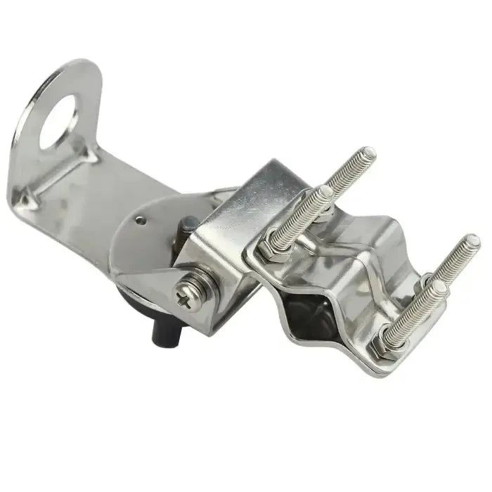 Retevis RB-46 Heavy-Duty Antenna Mount (Mirror/Rail) - Silver