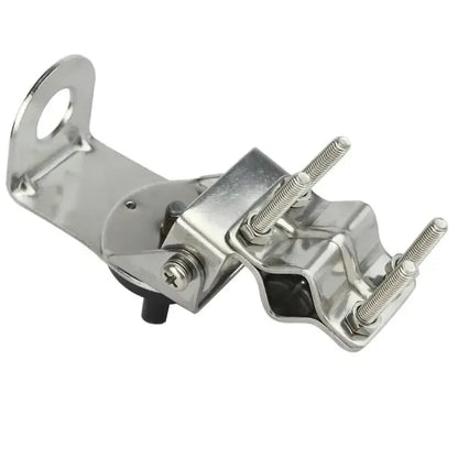Retevis RB-46 Heavy-Duty Antenna Mount (Mirror/Rail) - Silver