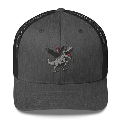 Tyrannosaurus Pecks Chickasouras Trucker Hat