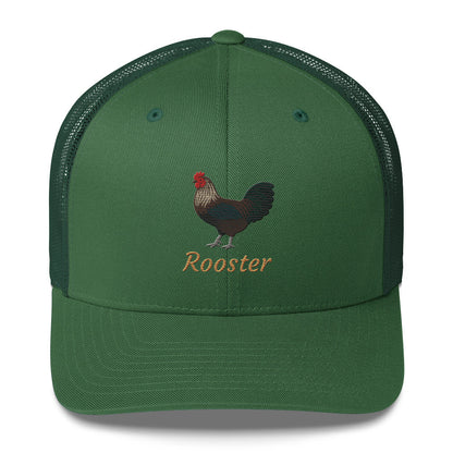 Rooster EMB Trucker Cap