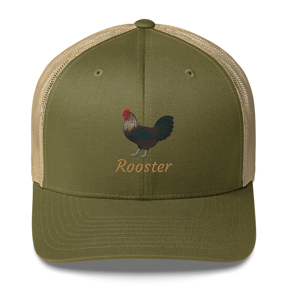 Rooster EMB Trucker Cap
