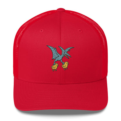 Chickasaurous Pteropoultry Trucker Cap