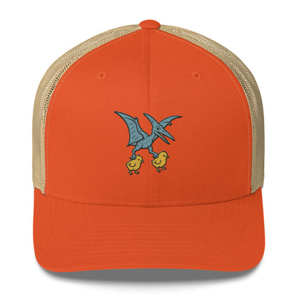 Chickasaurous Pteropoultry Trucker Cap