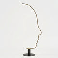 Reykjavik Face Profile Floor Lamp