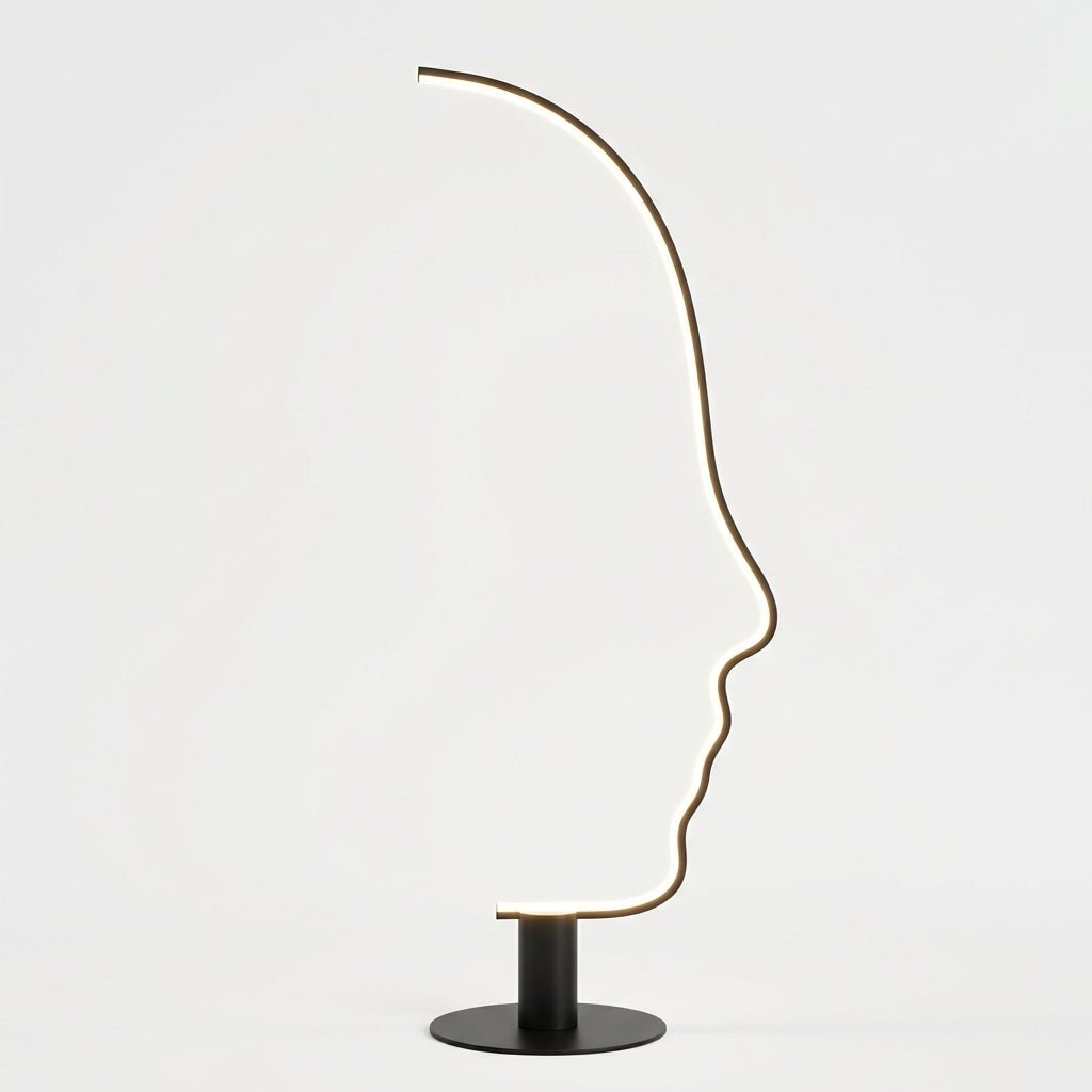 Reykjavik Face Profile Floor Lamp