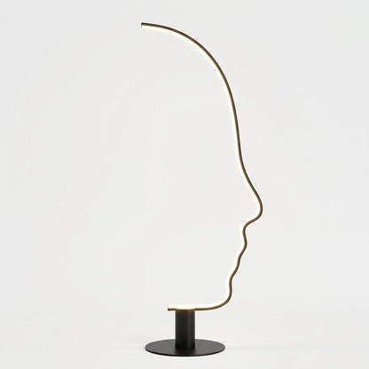 Reykjavik Face Profile Floor Lamp