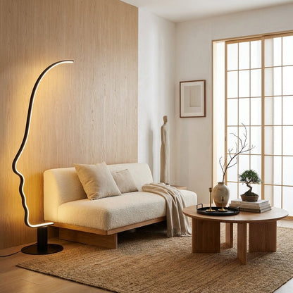 Reykjavik Face Profile Floor Lamp
