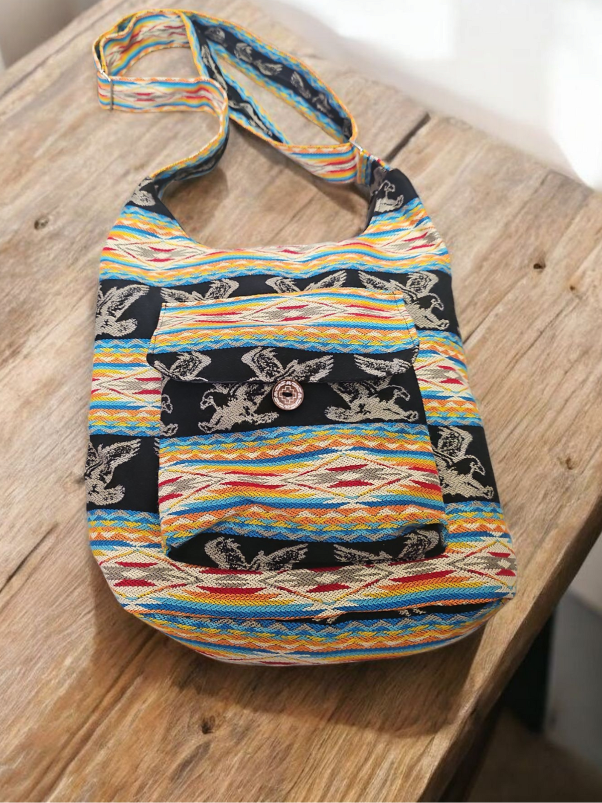 Landing Eagles Crossbody Bag