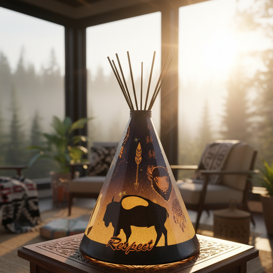 Lonely Buffalo Lantern