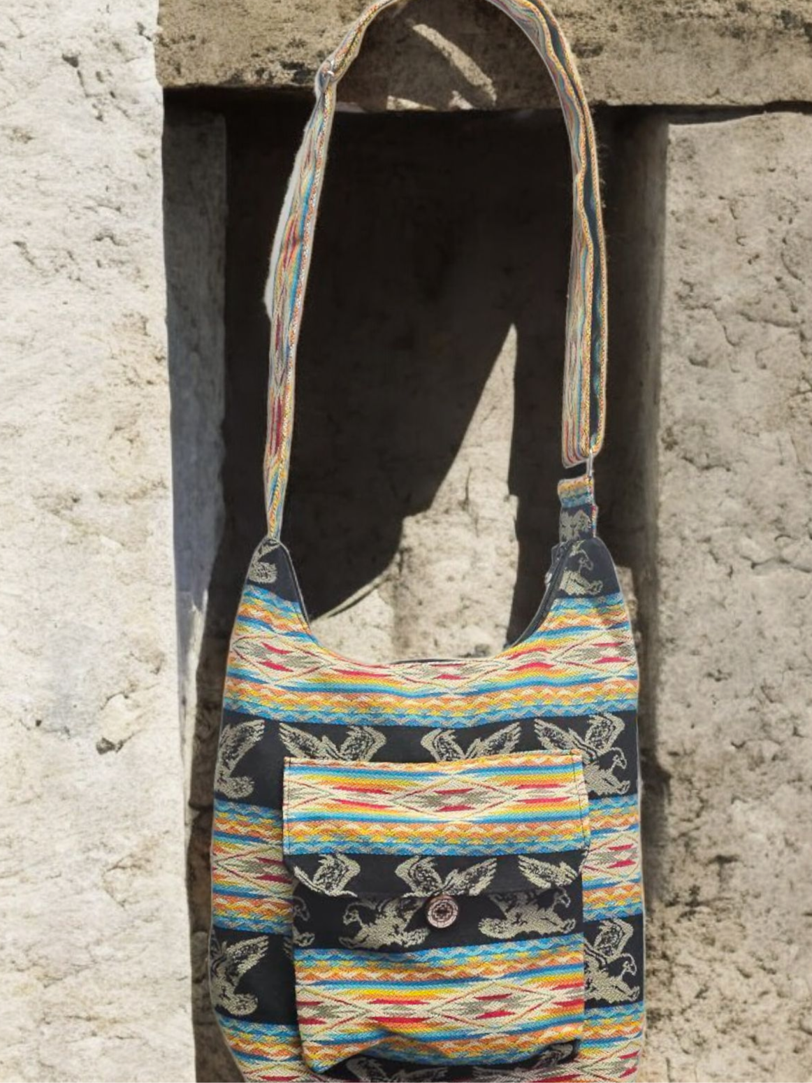 Landing Eagles Crossbody Bag