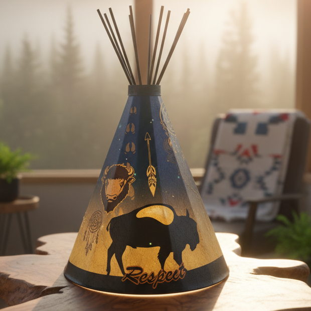 Lonely Buffalo Lantern