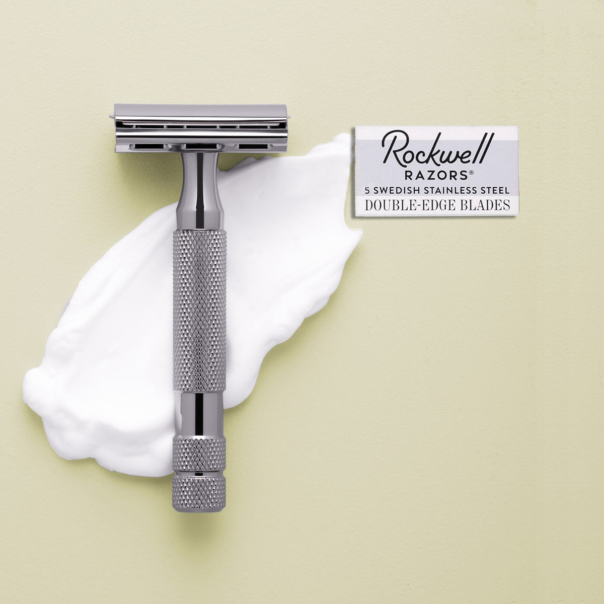 Rockwell 2C Adjustable DE Safety Razor - Gunmetal (2 Settings)