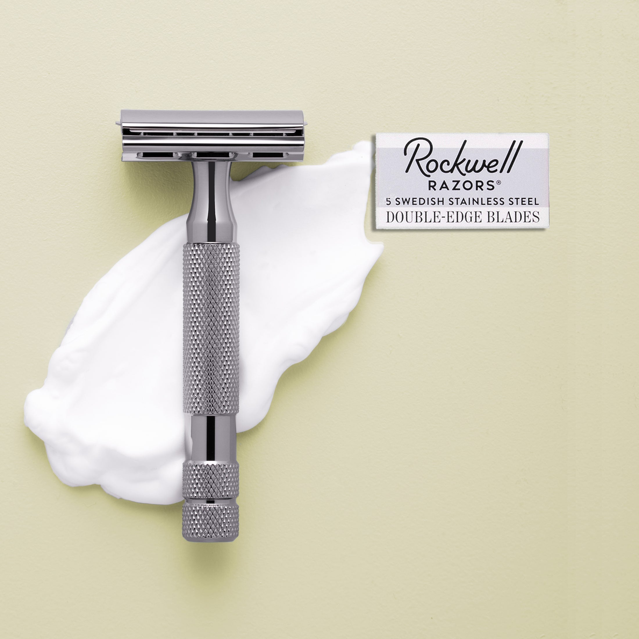 Rockwell 2C Adjustable DE Safety Razor - Gunmetal (2 Settings)