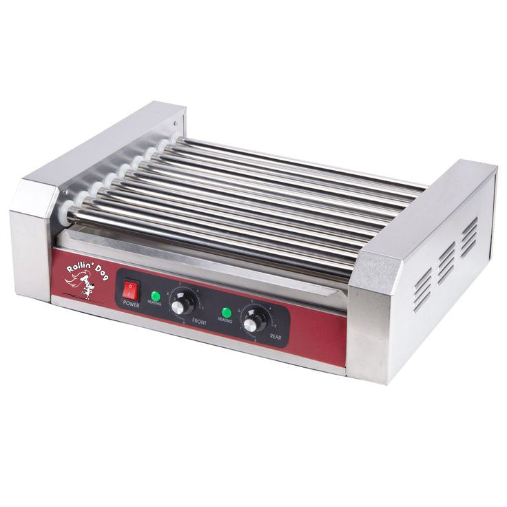 Rollin' Dog 24 Hot Dog 9 Roller Grilling Machine