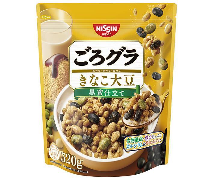 日清シスコ ごろグラ きなこ大豆 320g×6袋入【日本出荷】
