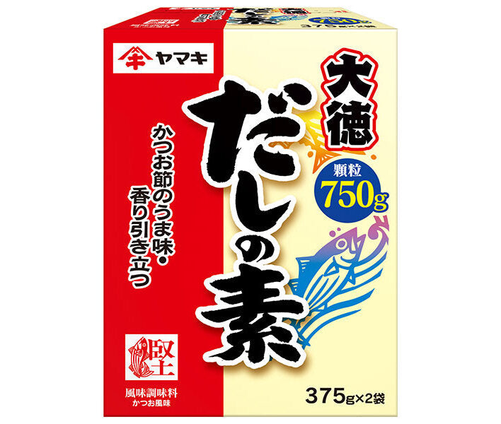 Yamaki dashi stock Daitoku 750g (375g x 2 bags) x 10 boxes [shipped in Japan]