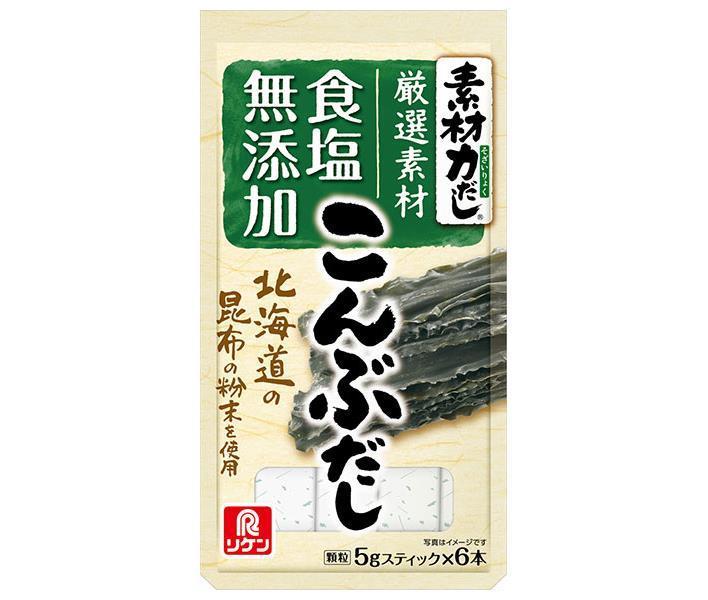 Riken Vitamin Material Power Dashi Konbu Dashi 30g (5g x 6 bottles) x 10 bags [Shipped in Japan]