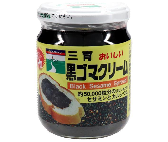三育フーズ 黒ゴマクリーム(大) 190g瓶×12(6×2)個入【日本出荷】