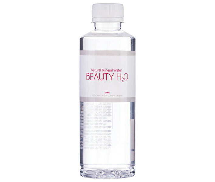 Natural mineral water BEAUTY H2O 350ml plastic bottle x 24 bottles [shipped in Japan]