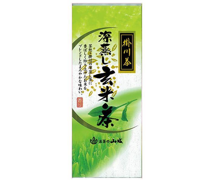 山城物産 掛川茶深蒸し 玄米茶 180g×20袋入【日本出荷】