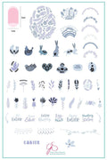 Clear Jelly Stamper - Easter Garden
