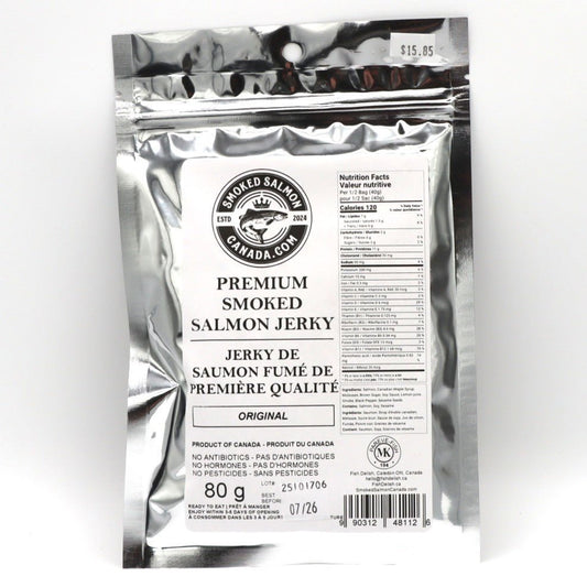 Salmon Smoked Jerky - Products Added