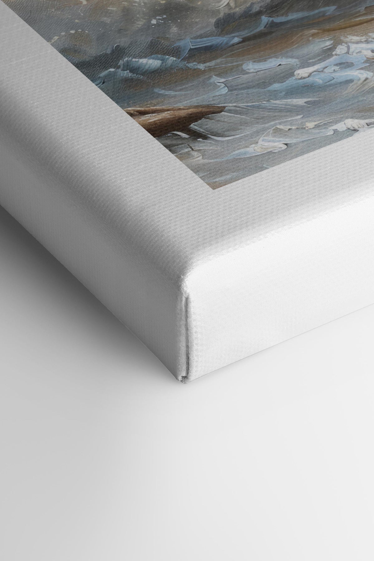 JOURNEY OF WAVES, Oeuvre sur toile étirée