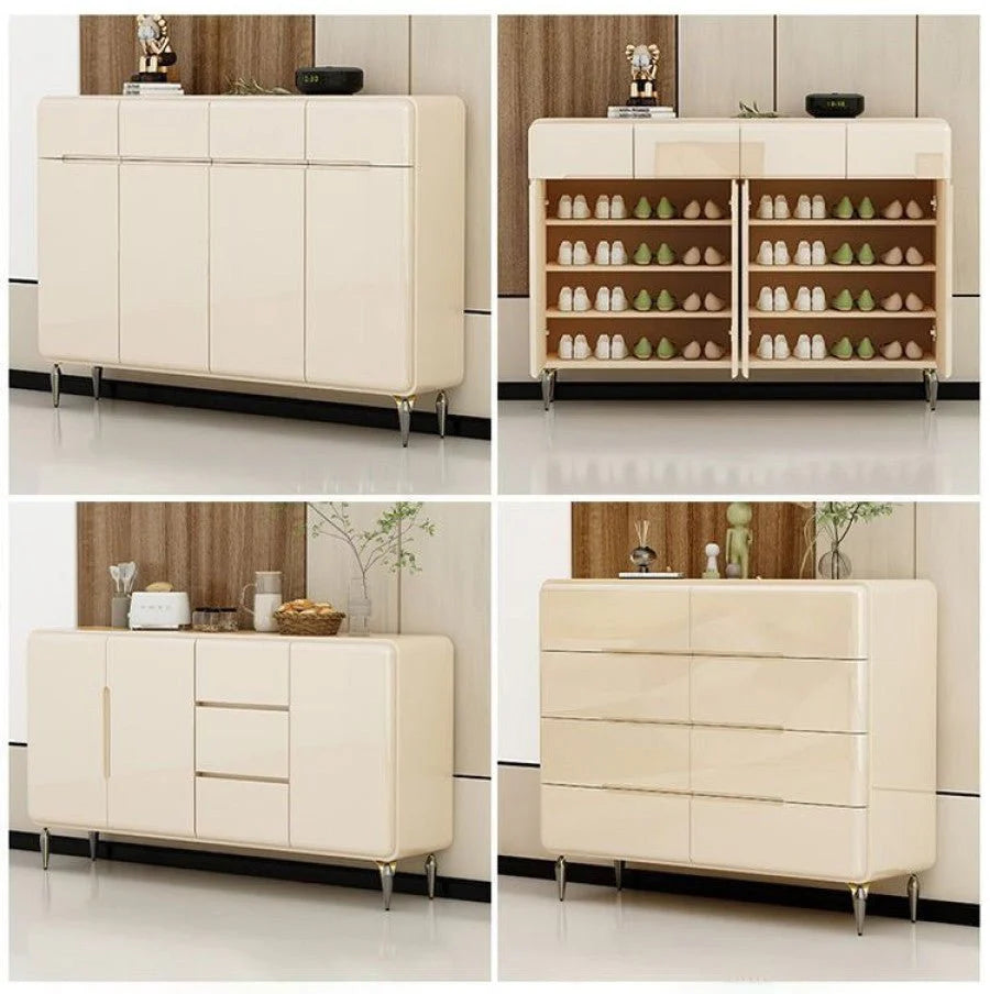 SC38 White Shoe Cabinet