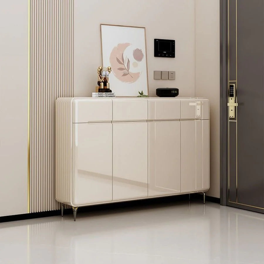 SC38 White Shoe Cabinet