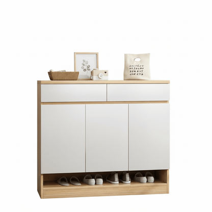 SC52 White Shoe Cabinet