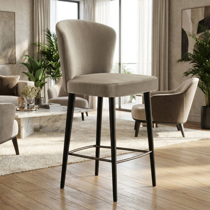 Set of Four Silhouette Counter Stools