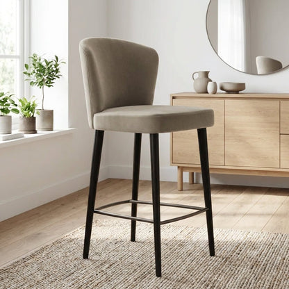 Set of Four Silhouette Counter Stools